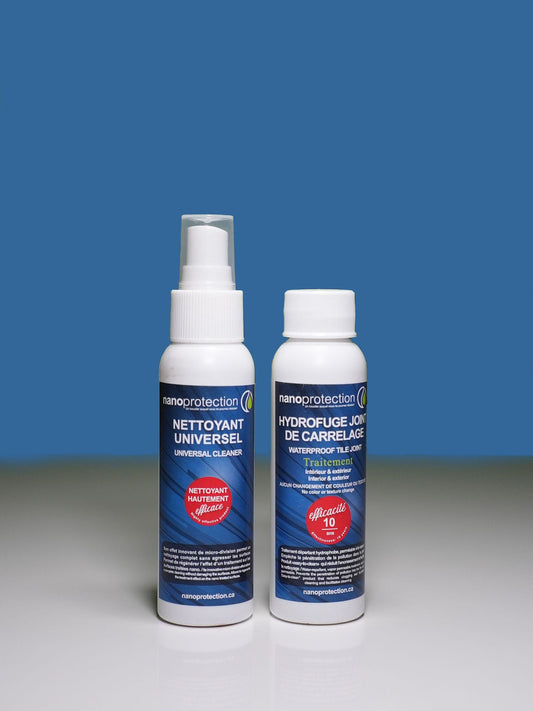 Tile Grout Cleaning and Protection Set - Nano Protection